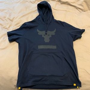 9/10 condition, The Rock short sleeve hoodie